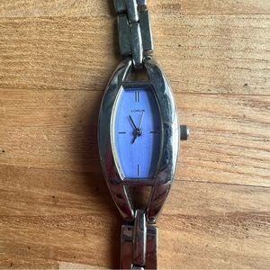 Lorus ladies silver tone dress watch NEW BATTERY